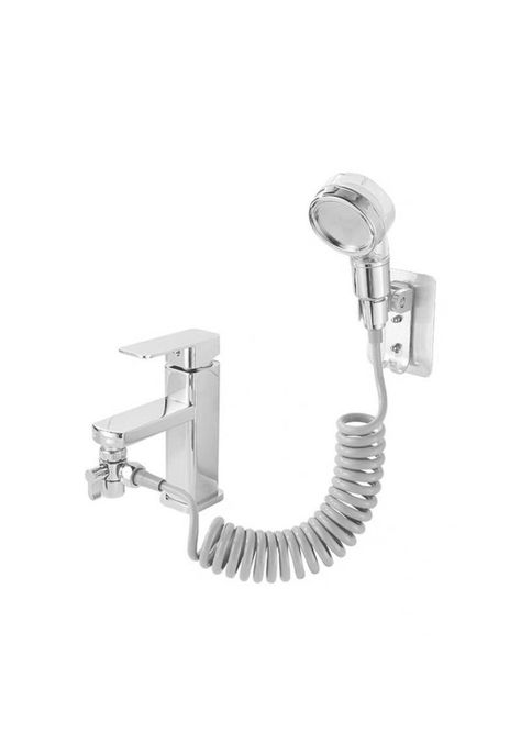 Kit Ducha Bidet Árabe Lavamanos Acero Inoxidable-0