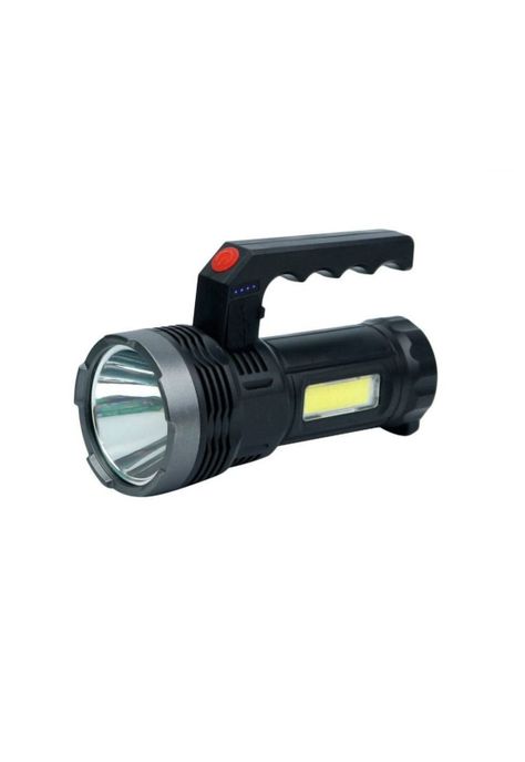 Linterna Solar 1 LED + 1 COB Recargable Indicador Carga-0