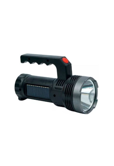 Linterna Solar 1 LED + 1 COB Recargable Indicador Carga-3
