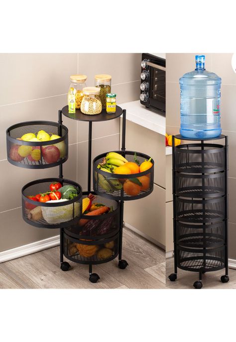 Organizador Cocina Metal 5 Niveles 90x34x34 CM-4