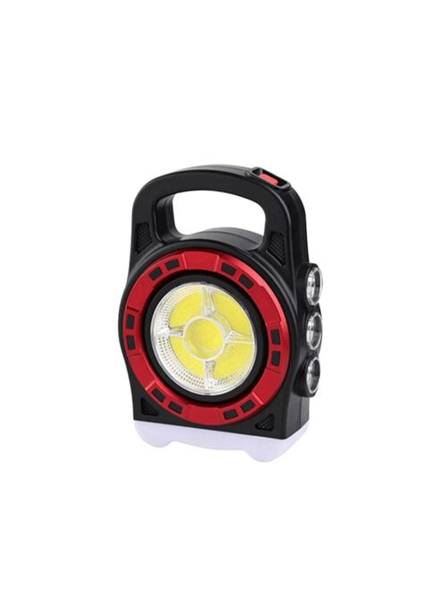 Linterna Luz Solar Exteriores Camping Carga USB-0