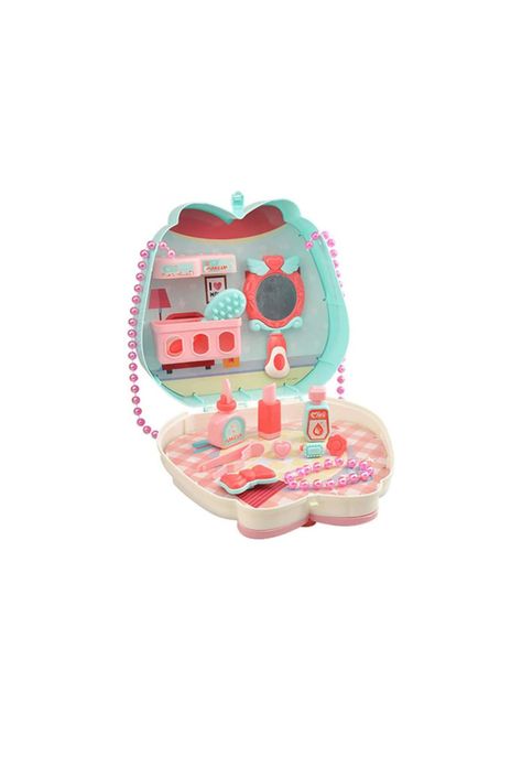 Kit Bolso Mini Make Up Maquillaje Infantil Aprendizaje 16 Piezas-0