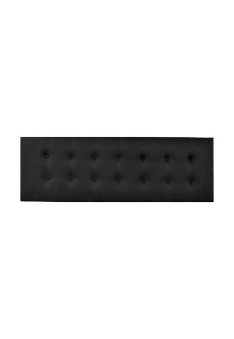 Respaldo Elegante 1 Plaza Capitone 105x60 CM Gris Oscuro Lino Botones-0