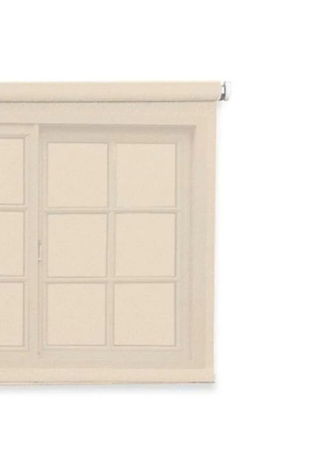 Cortina Roller Rustica Deluxe 100x200 CM Beige-2