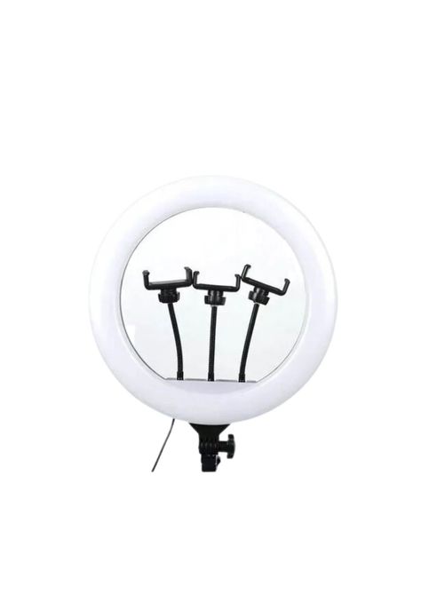 Aro Luz Profesional Gigante 45 CM 3 Soportes Trípode 2.10-0