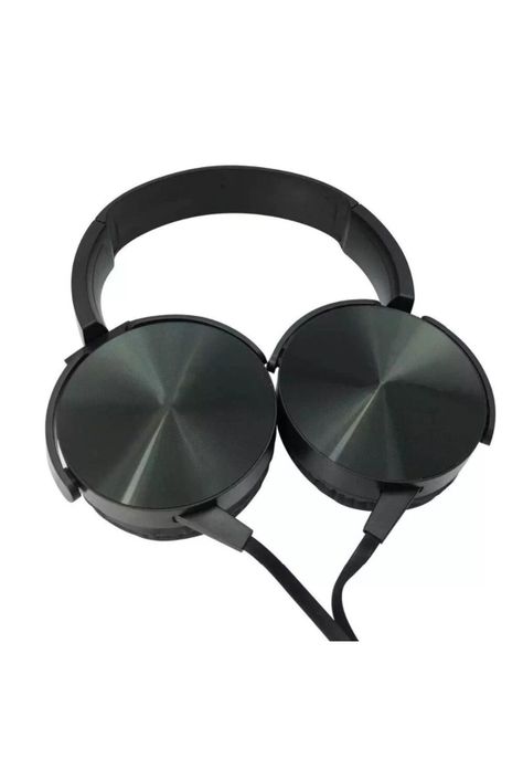Audífono Extra Bass Micrófono 3.5 MM Plug Estéreo Negro-0