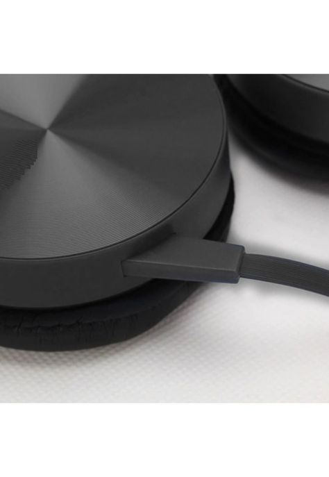 Audífono Extra Bass Micrófono 3.5 MM Plug Estéreo Negro-3