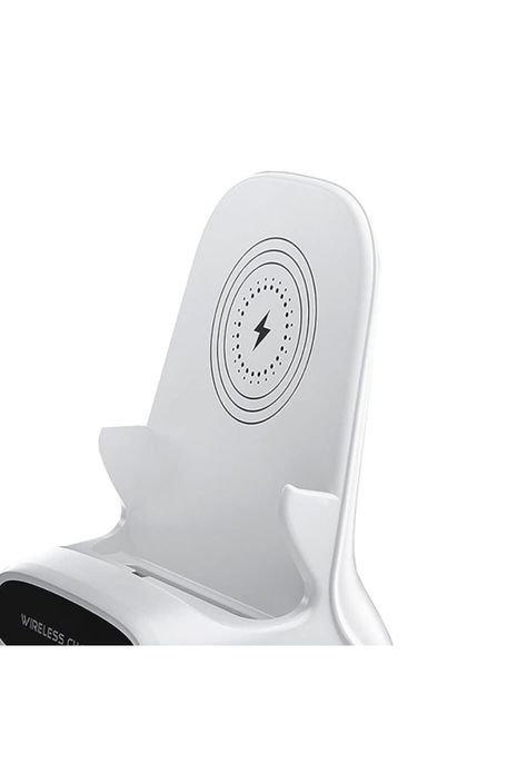 Cargador USB C Portátil Escritorio 15 Watt Blanco-2