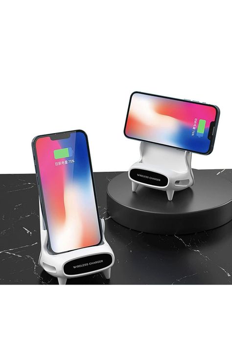 Cargador USB C Portátil Escritorio 15 Watt Blanco-3