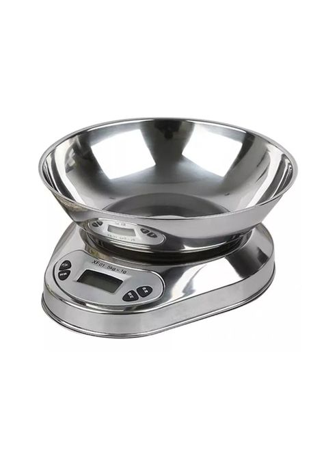 Pesa Cocina Acero Inoxidable 1 GR a 5 KG + Bowl Capacidad 500 GR-2