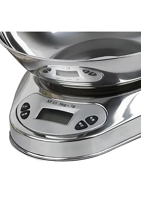Pesa Cocina Acero Inoxidable 1 GR a 5 KG + Bowl Capacidad 500 GR-3