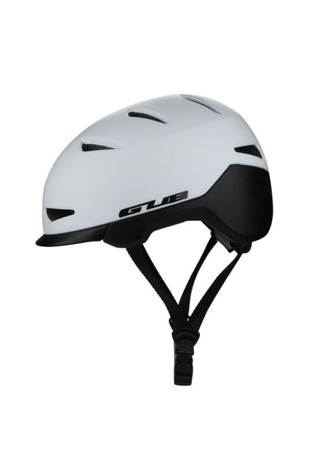 Casco Bicicleta Skate Regulable Profesional M Blanco-0