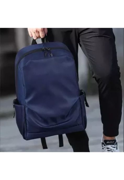 Mochila Deporte Escolar Urbana Antirrobo 45 LT Azul-3