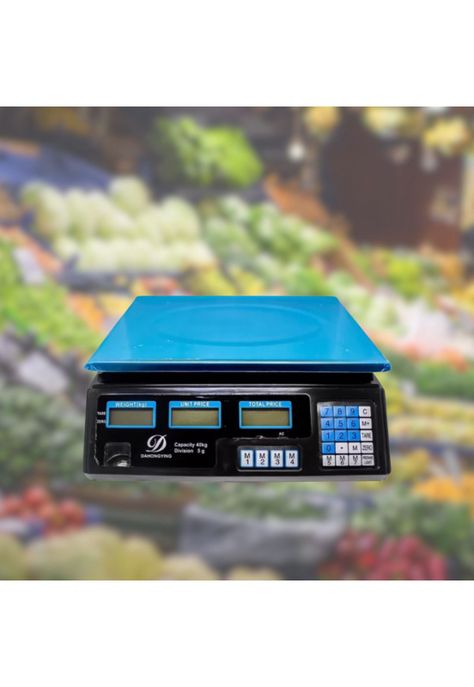 Balanza Pesa Electrónica Digital Almacén Negocio 40 KG-4