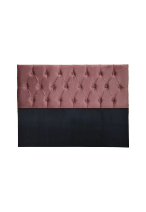 Respaldo Super King Piso Capitone Premiun 200x140 CM Palo Rosa Felpa-0