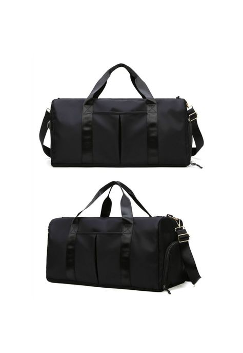 Bolso Duffel Viaje Deportivo Gimnasio Fitness 35 LT Negro-1