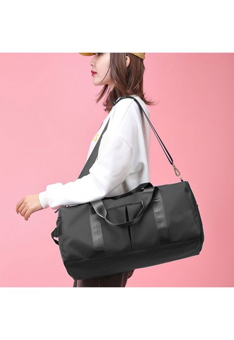 Bolso Duffel Viaje Deportivo Gimnasio Fitness 35 LT Negro-2