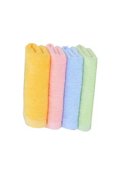 Set 12 Toallas Mano Algodón Suave 30x50 CM Colores-1