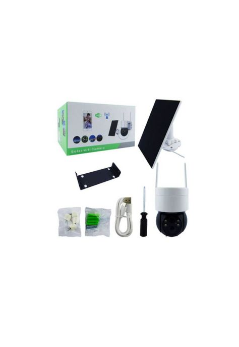 Cámara IP 1080 Solar LED Wifi Nocturna 360°-2