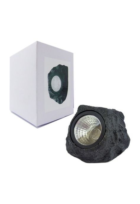 Roca Foco Solar 4 LED Luz Blanca-3