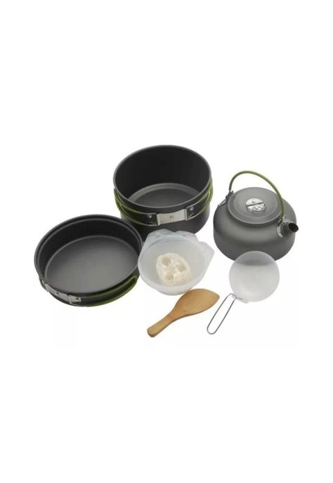 Kit Cocina Camping Ultra Ligero 8 Piezas Surtido-0