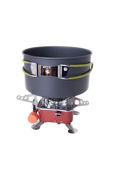 Kit Cocina Camping Ultra Ligero 8 Piezas Surtido-1