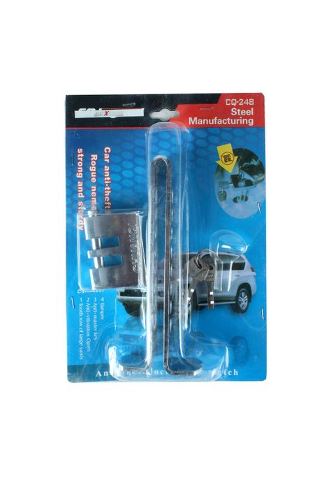 Traba Pedal + Candado Bicicleta Antirrobo Seguridad-4