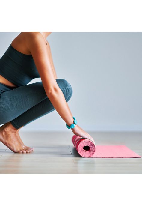 Mat Alfombrilla Yoga Pilates Ejercicio 8 MM Rojo-6