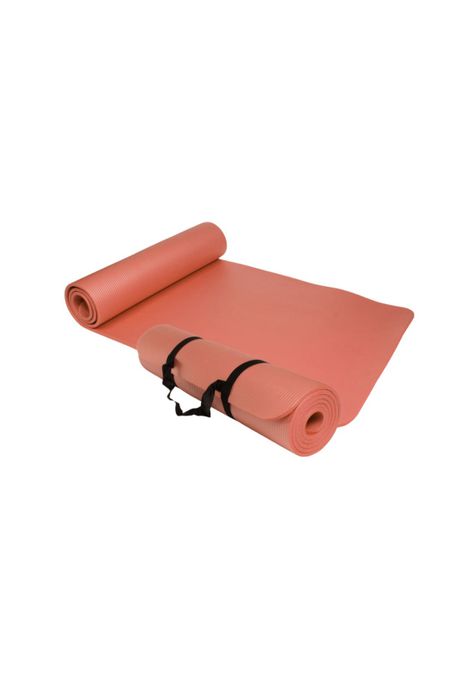 Mat Alfombrilla Yoga Pilates Ejercicio 8 MM Rojo-4