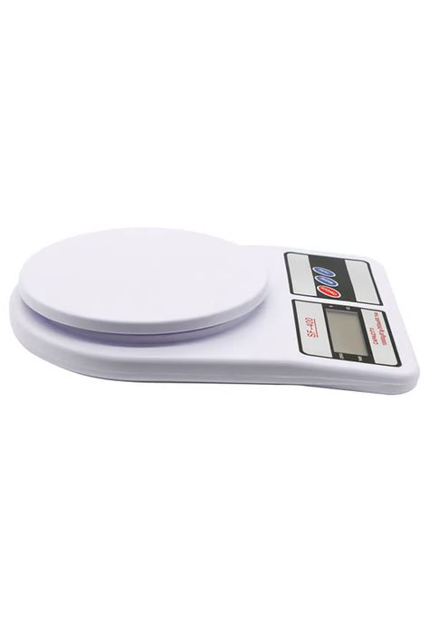 Pesa Digital Productos Cocina 10 KG Blanca-3
