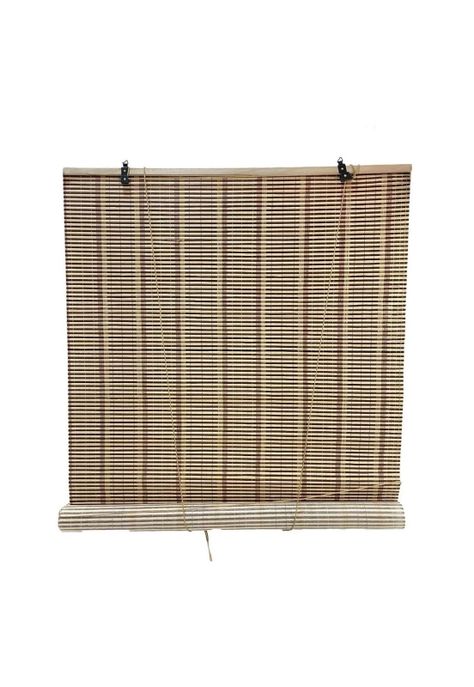 Cortina Persiana Roller Enrollable Bambú Chocolate 120x180 CM-0