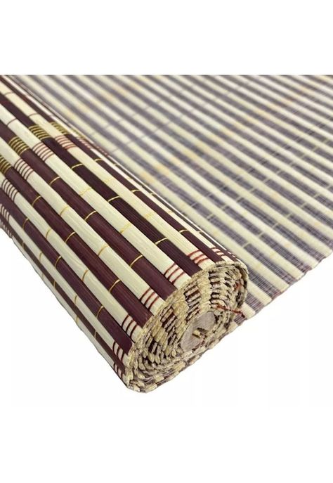 Cortina Persiana Roller Enrollable Bambú Chocolate 120x180 CM-3