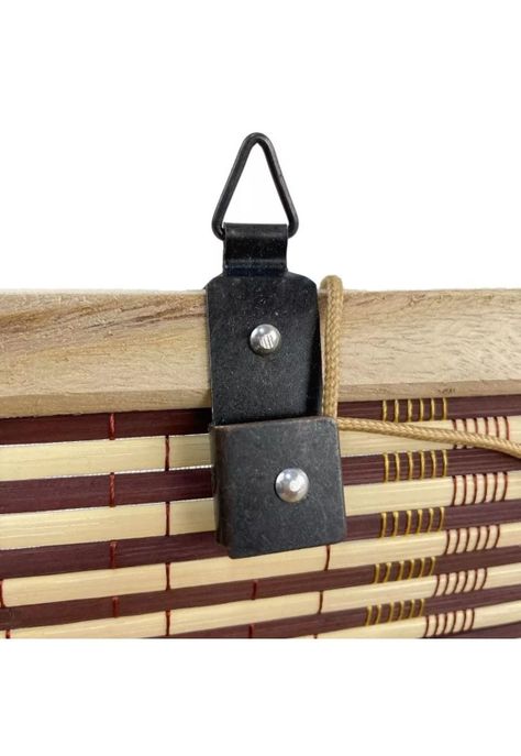 Cortina Persiana Roller Enrollable Bambú Chocolate 120x180 CM-4