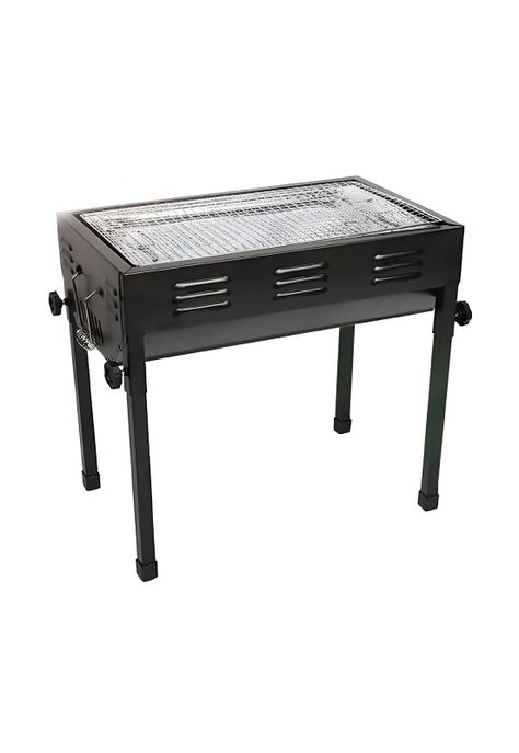 Parrilla Brasero Plegable Portátil Asado 48x48.5x30 CM-0