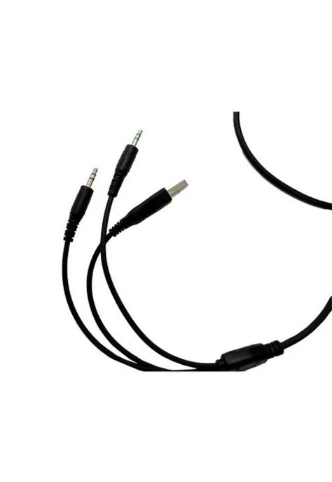 Audífonos Gamer 7.1 Micrófono Luz LED Multi Conexión-4