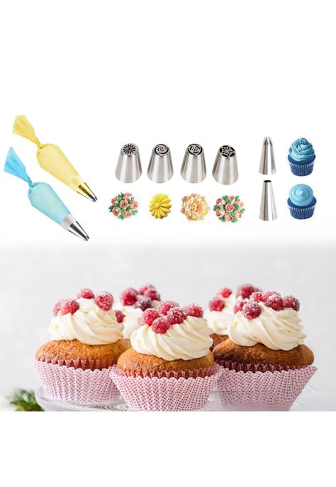 Kit Maleta Decoración Repostería 236 Piezas Herramientas 3 Niveles-5