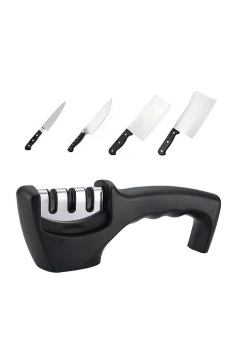 Afilador Cuchillos Cocina Knife Sharpener 3 Medidas-1