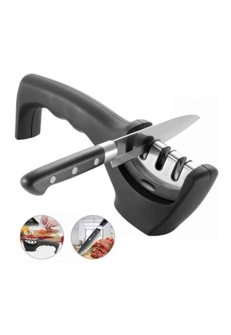 Afilador Cuchillos Cocina Knife Sharpener 3 Medidas-2