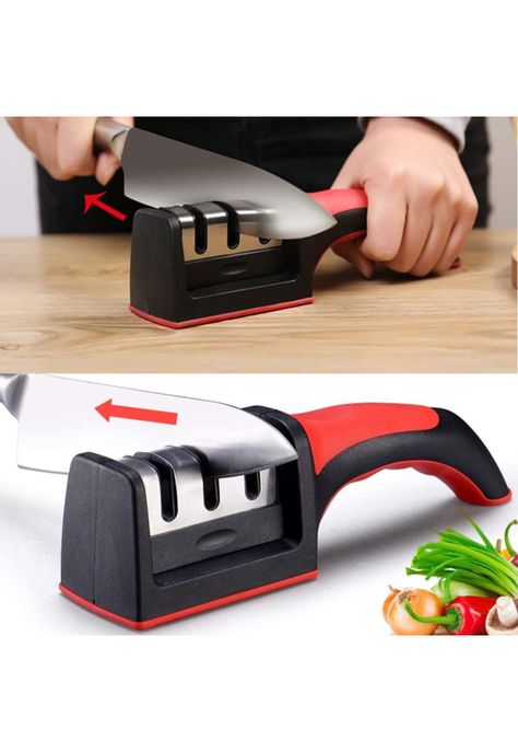 Afilador Cuchillos Cocina Knife Sharpener 3 Medidas-8