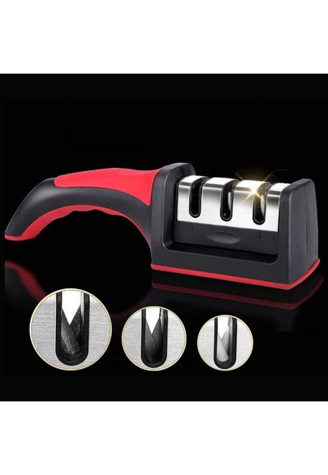 Afilador Cuchillos Cocina Knife Sharpener 3 Medidas-9