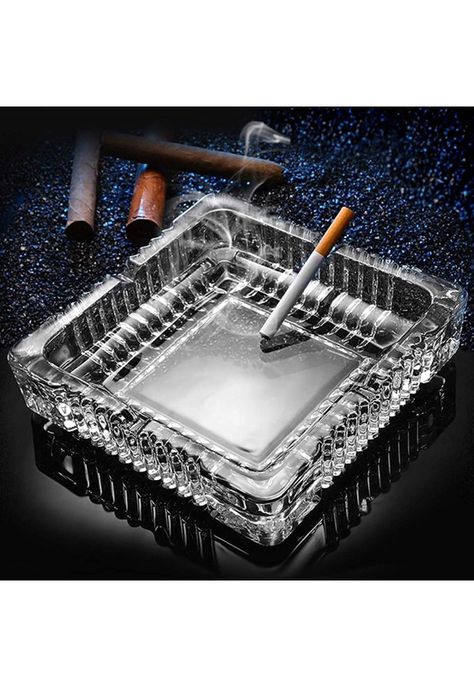Set 3 Ceniceros Cristal Tallado 11.5x3 CM-6