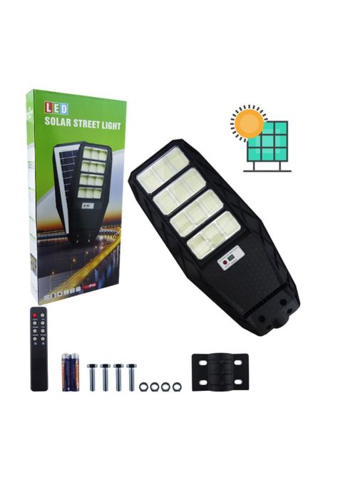Foco Poste Solar 800 Watt 12 Placas 480 LED Control-4
