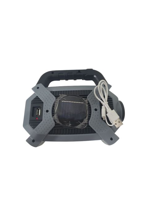 Linterna Luz Solar Exteriores Camping 20 Watt Negro-1