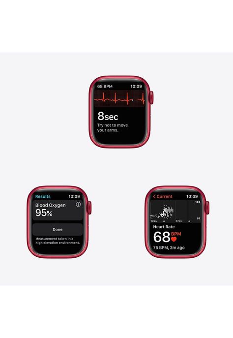 Reloj Smartwatch Smartphone I7 PRO MAX Rojo-4