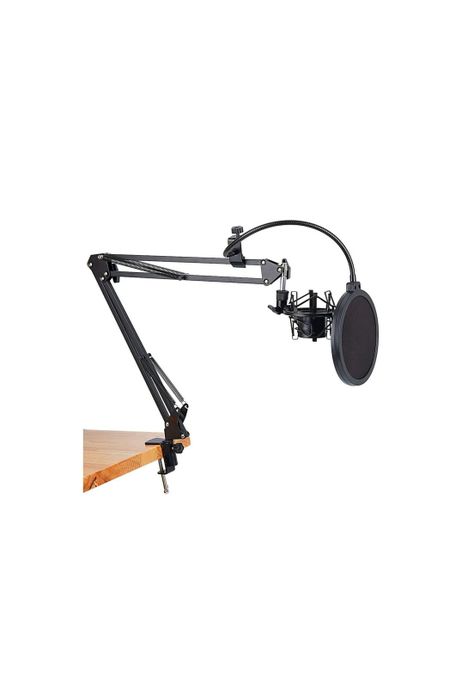 Kit Soporte Micrófono Condensador Brazo Antipop Araña-3