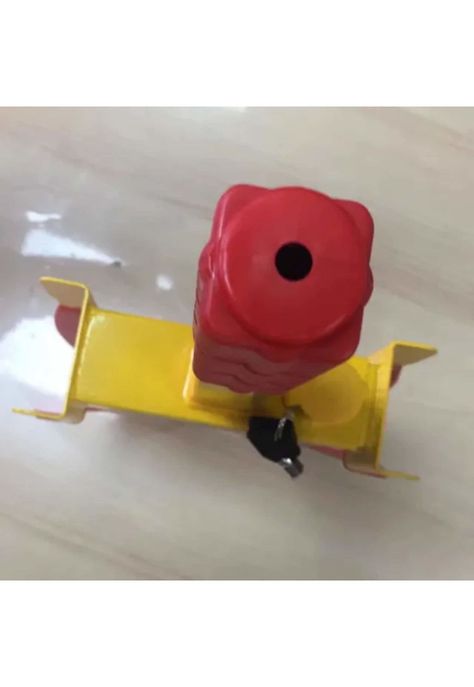 Candado Antirrobo Automóvil Traba Rueda-3