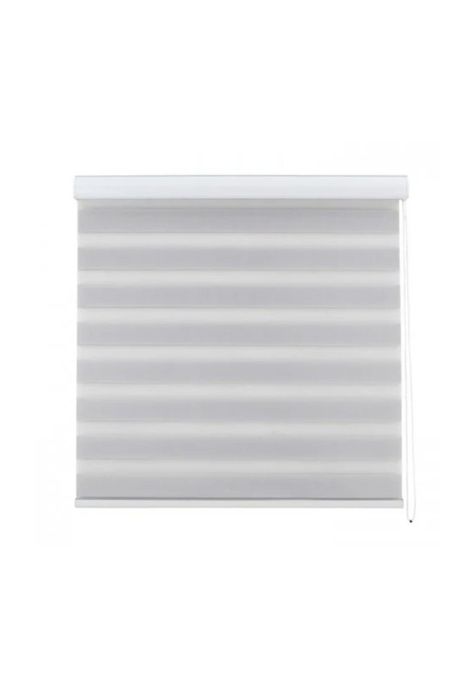 Cortina Roller Persiana Dúo Gris 120x120 CM-0
