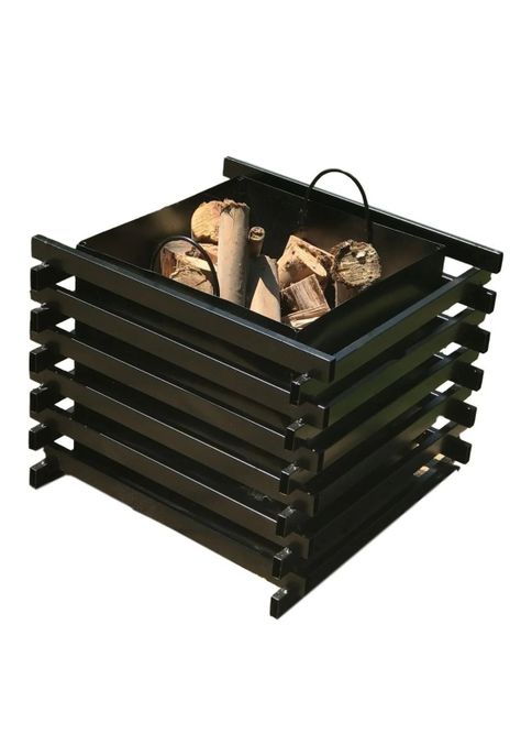 Fogón Brasero Fierro Terraza 53x53x45 CM-0
