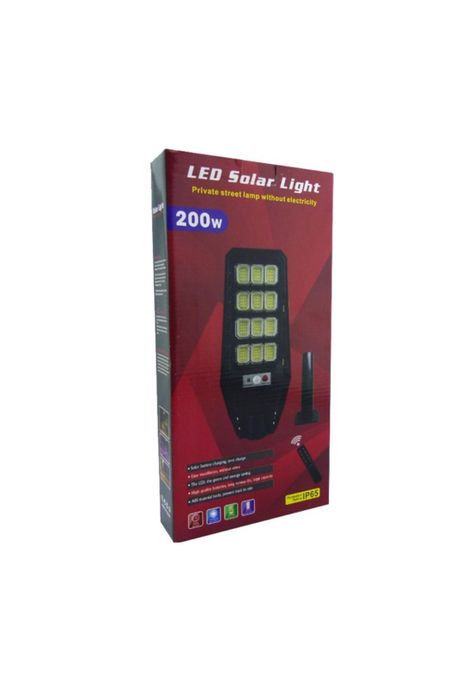 Foco Solar 144 LED 12 Placas 200 Watt-3
