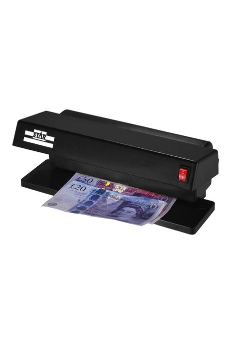 Detector Billetes Falsos Luz Ultravioleta Negro Tk-2028-1